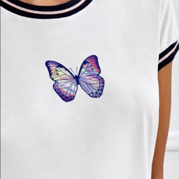 🦋 Cute Butterfly T 🦋 - Picture 3 of 7